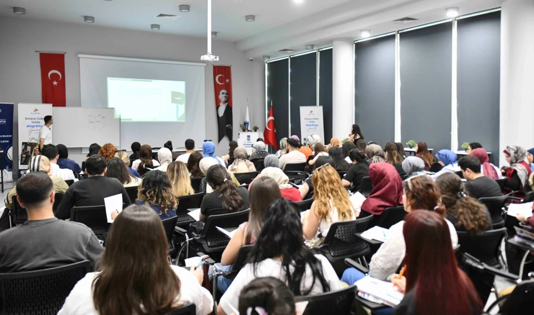 Ankara Büyükşehir Belediyesi, Milli Eğitim Bakanlığı Akademi Giriş Sınavı’na hazırlanan