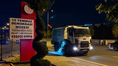 Keçiören Belediyesi, Ankara’da düzenlenecek NATO Zirvesi öncesinde ilçe genelinde temizlik