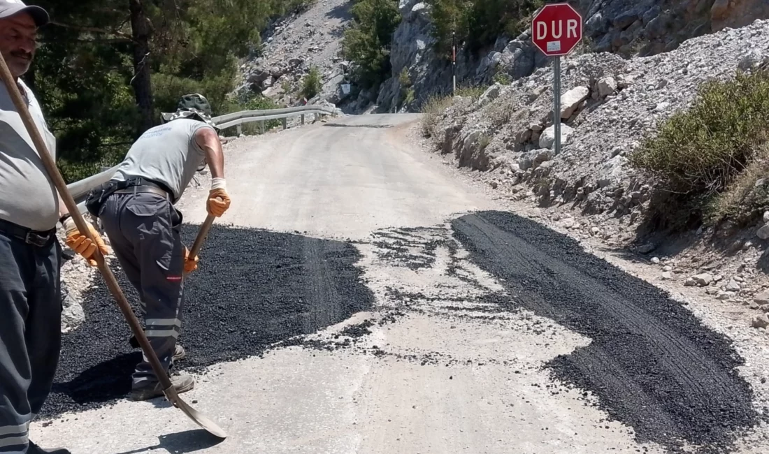 Antalya Büyükşehir Belediyesi, Alanya'nın kırsal mahallelerinde ulaşımın daha güvenli ve