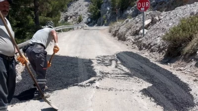 Antalya Büyükşehir Belediyesi, Alanya'nın kırsal mahallelerinde ulaşımın daha güvenli ve