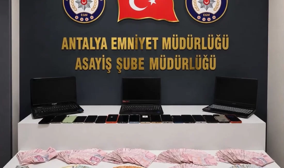 Antalya merkezli 2 ilde düzenlenen "Son Durak" operasyonunda, fuhşa teşvik,