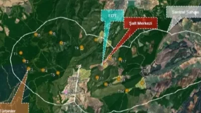 Edirne Keşan’da  yapılması planlanan Ayazma Rüzgar Enerji Santrali (RES) ve
