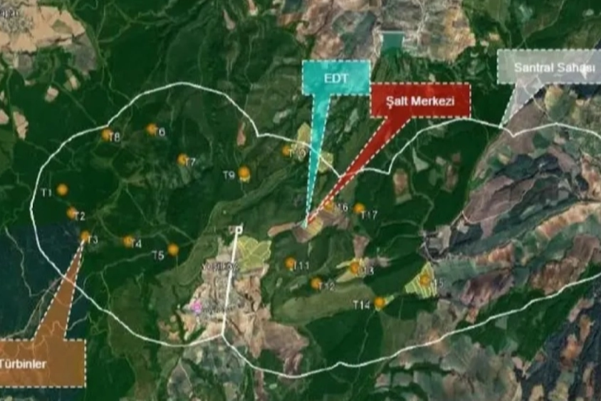 Edirne Keşan’da  yapılması planlanan Ayazma Rüzgar Enerji Santrali (RES) ve