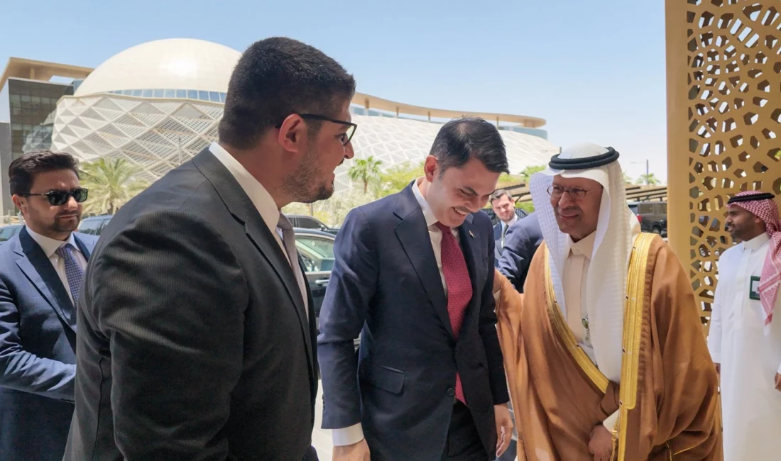 Çevre, Şehircilik ve İklim Değişikliği Bakanı Murat Kurum, Suudi Arabistan'ın