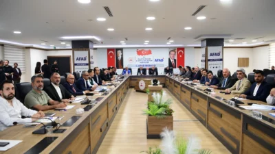 Malatya Büyükşehir Belediye Başkanı Sami Er, AFAD değerlendirme ve koordinasyon