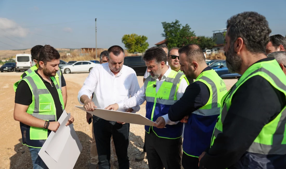 Bursa Büyükşehir Belediyesi Başkan Vekili Şahin Biba, Nilüfer’de yeni imar