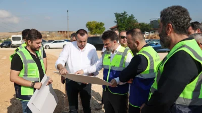 Bursa Büyükşehir Belediyesi Başkan Vekili Şahin Biba, Nilüfer’de yeni imar