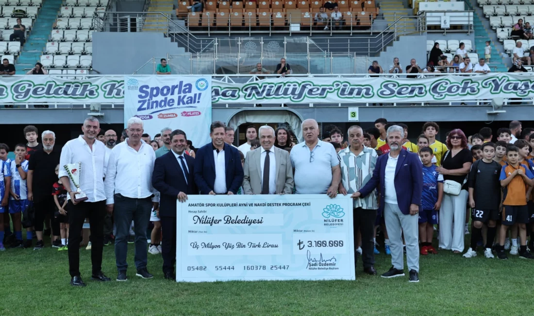 Bursa'da Nilüfer Belediyesi, Amatör Spor Kulüpleri Ayni ve Nakdi Yardım