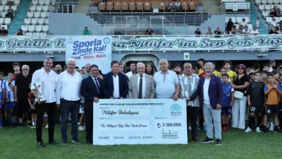 Bursa'da Nilüfer Belediyesi, Amatör Spor Kulüpleri Ayni ve Nakdi Yardım
