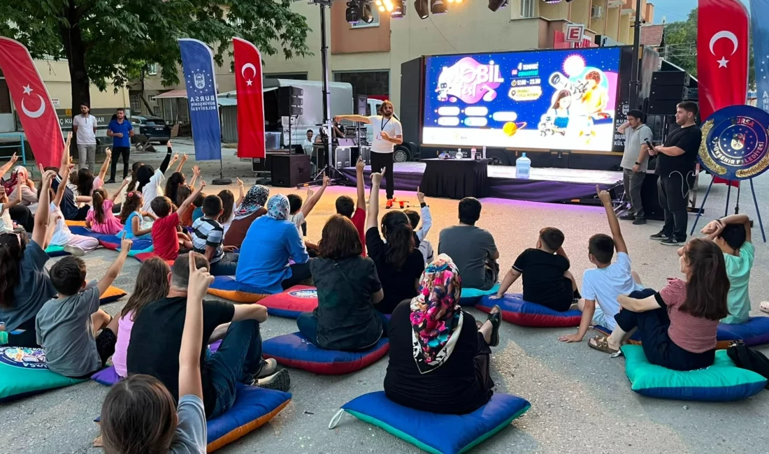 Bursa Büyükşehir Belediyesi tarafından bilimi toplumun tüm kesimleriyle buluşturmak ve