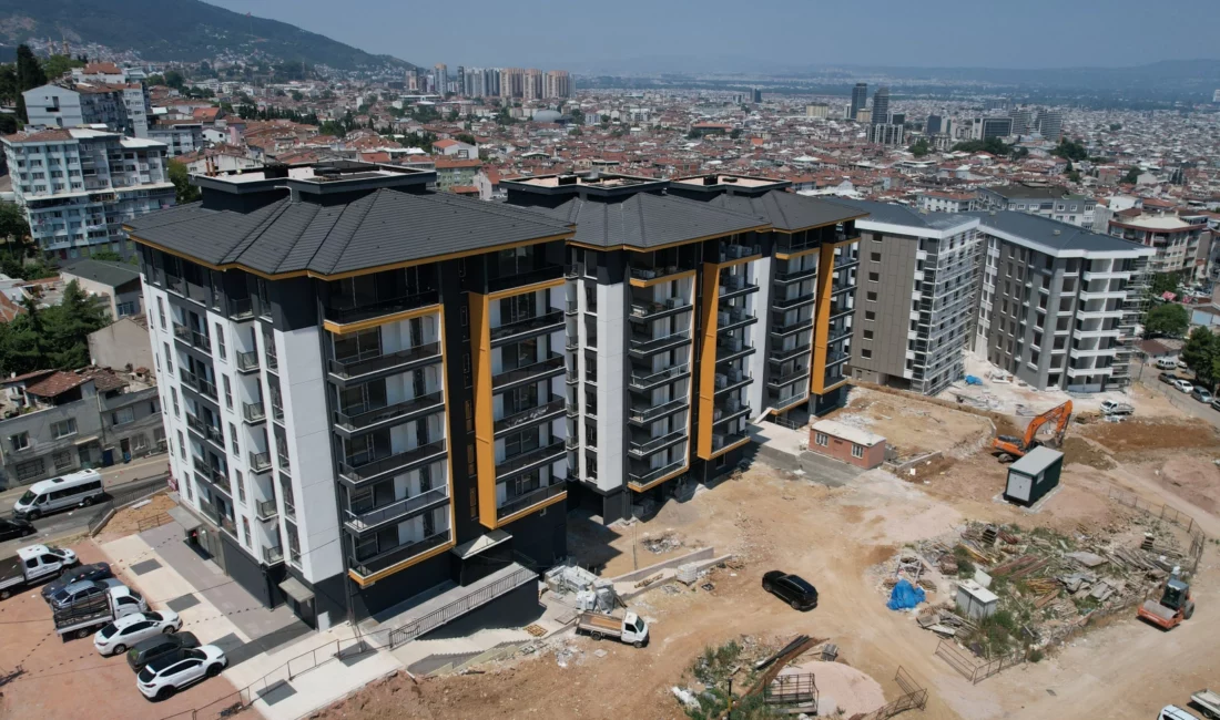Bursa'da Yıldırım Belediyesi, 30 bin güvenli konut üretme hedefi kapsamında