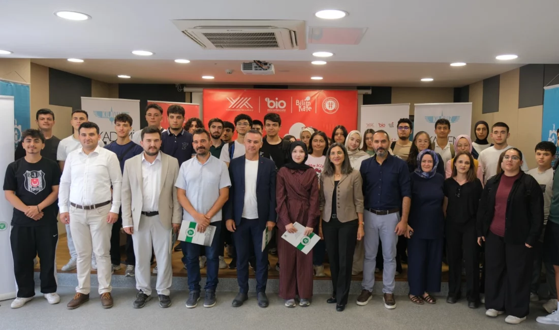 Büyükşehir Belediyesi’nin başlattığı , “Geleceğin Meslekleri Bilim Kafe” etkinlikleriyle YKS