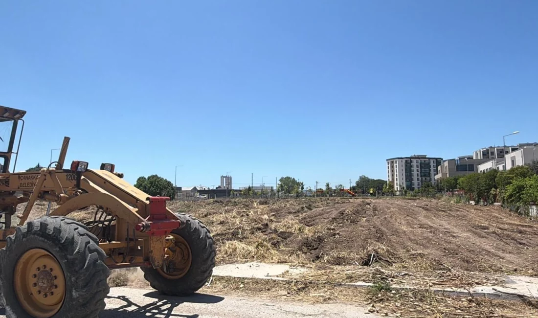 Geçtiğimiz yıl yaşanan yangın felaketinin ardından Çanakkale Belediyesi, yerleşim yerlerinde