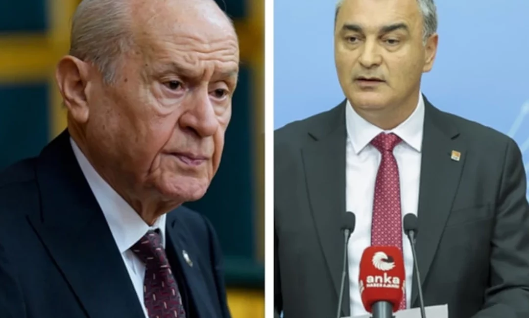 CHP Parti Sözcüsü Müslim Sarı, MHP Genel Başkanı Devlet Bahçeli’nin