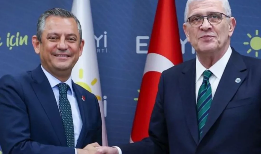 İYİ Parti Genel Başkanı Müsavat Dervişoğlu, YENİ Parti Genel Başkanı