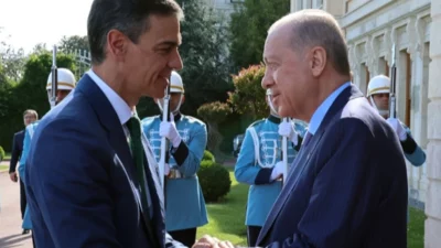 Cumhurbaşkanı Erdoğan, İspanya Başbakanı Pedro Sánchez ile görüştü. İkili ilişkiler,