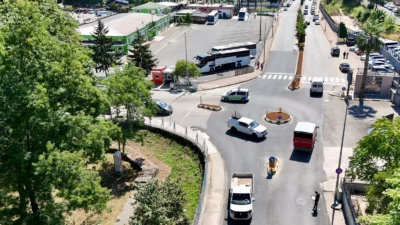 Giresun Belediyesi, şehir içi ulaşımda güvenliği artırmak amacıyla Teyyaredüzü ve