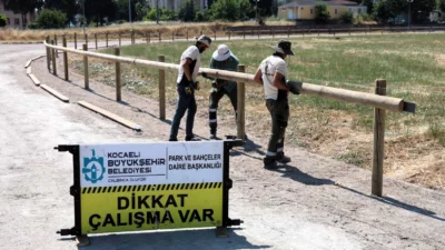 Kocaeli Büyükşehir Belediyesi, Gölcük’te bulunan Rahvan At Bakım ve Konaklama