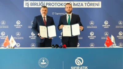 İçişleri Bakanı Mustafa Çiftçi, Sıfır Atık Vakfı ile çevre bilincinin