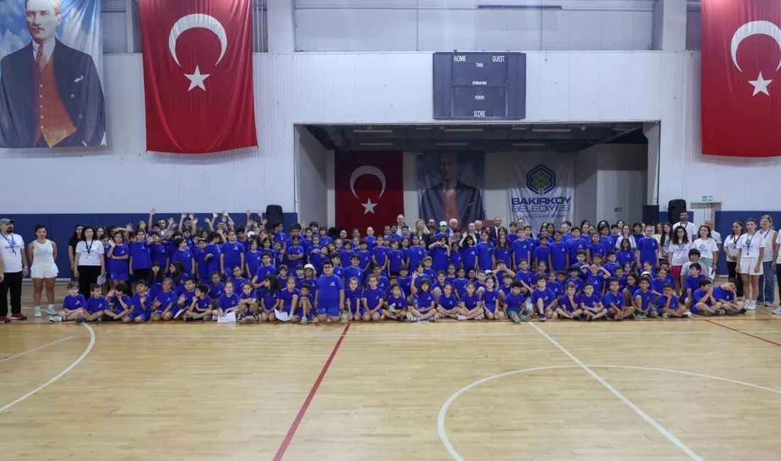 Bakırköy Belediyesi’nin 7-14 yaş arası çocuklara ücretsiz olarak sunduğu “Yaz
