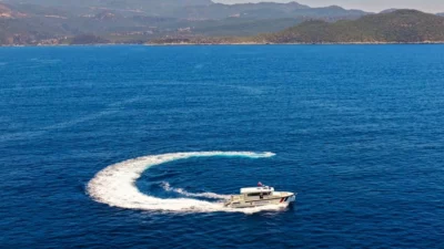 Antalya'da Kaş Asayiş Bot Timi, denizlerde huzur ve güvenliği sağlamak