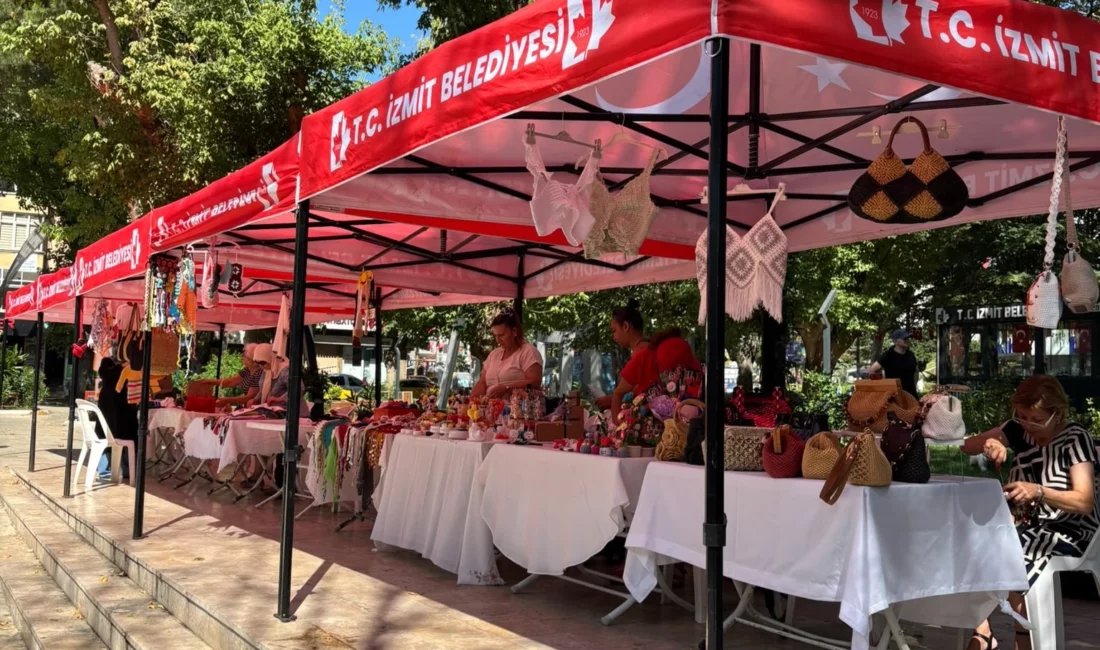 İzmit Belediyesi kadın girişimcilerin ekonomik hayata katılımını desteklemek amacıyla hayata
