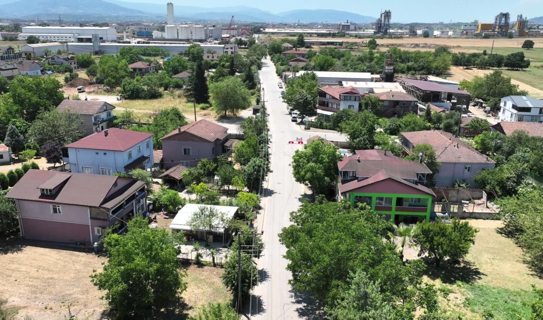Kocaeli Büyükşehir Belediyesi, Kartepe ilçesi Uzunbey Mahallesi’nin ana ulaşım güzergâhı