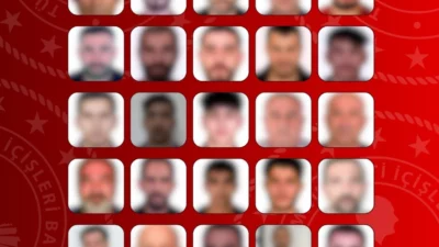 İçişleri Bakanlığı, kırmızı bültenle uluslararası seviyede aranan 27, ulusal seviyede