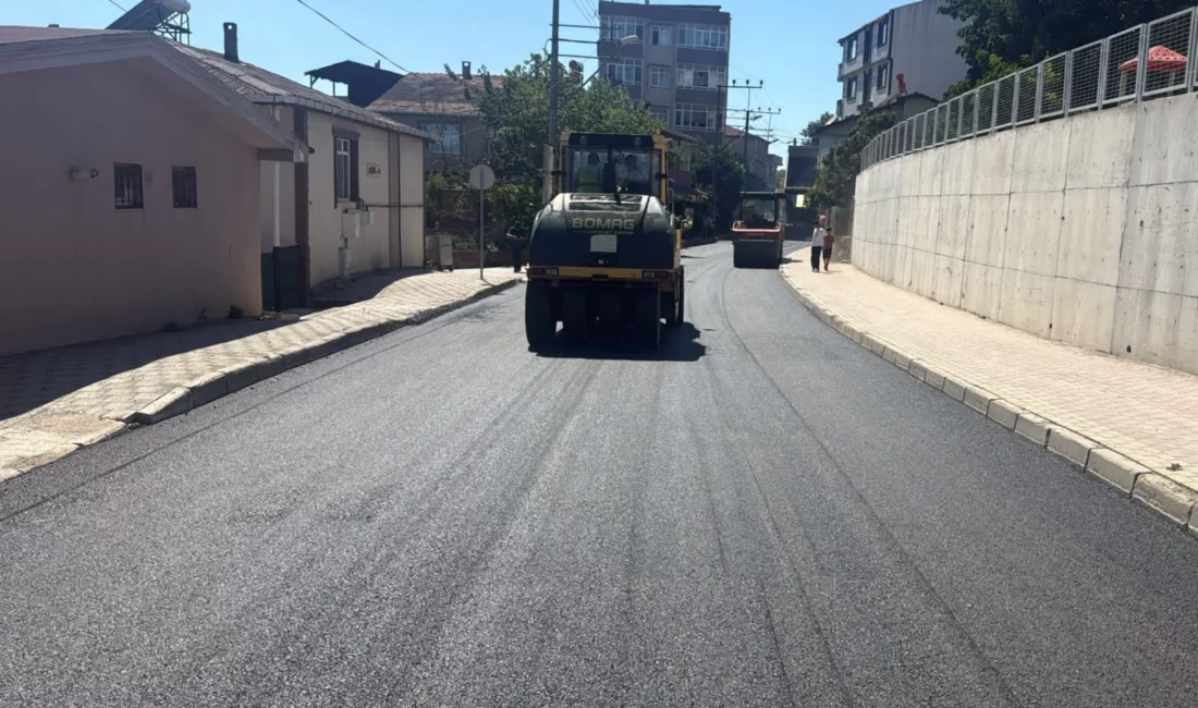 Kocaeli Gebze Belediyesi, ilçe genelinde sürdürdüğü üstyapı çalışmaları kapsamında Pelitli