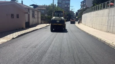 Kocaeli Gebze Belediyesi, ilçe genelinde sürdürdüğü üstyapı çalışmaları kapsamında Pelitli