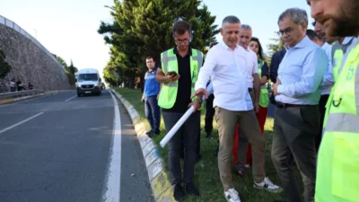 Kocaeli Büyükşehir Belediyesi tarafından İzmit Gazanfer Bilge Bulvarı’nda (Santral Rampası)