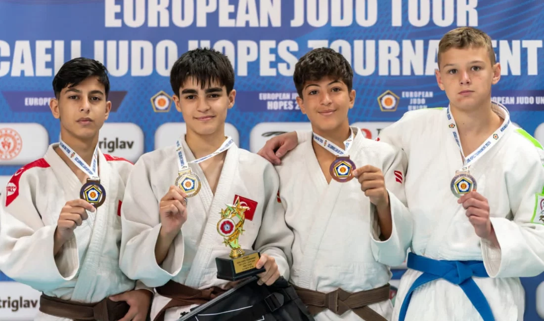 Konya Büyükşehir Belediyespor Judo Takımı, Kocaeli'de 15 ülkeden toplam 463