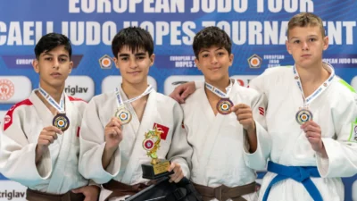Konya Büyükşehir Belediyespor Judo Takımı, Kocaeli'de 15 ülkeden toplam 463