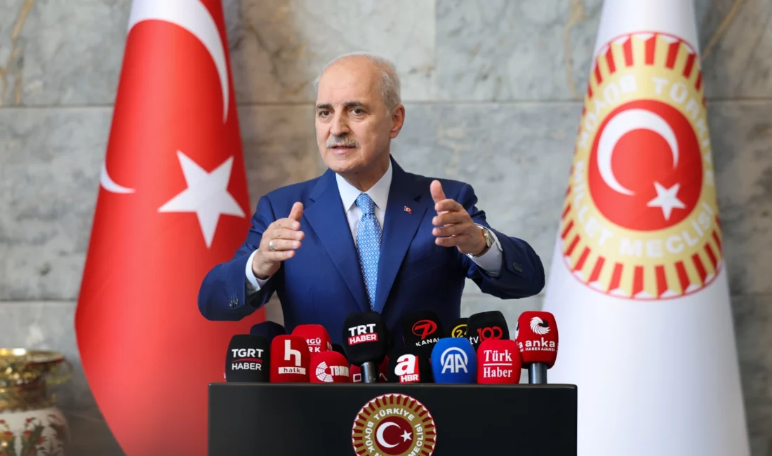 TBMM Başkanı Numan Kurtulmuş, "Terörsüz Türkiye" sürecine ilişkin hazırlanacak yasal