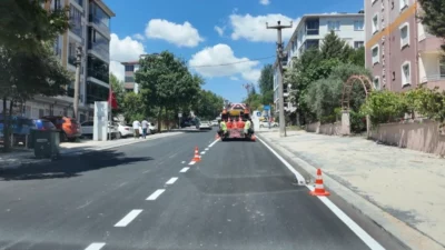 Tekirdağ Büyükşehir Belediyesi, kent genelinde sürdürdüğü ulaşım yatırımları kapsamında Malkara
