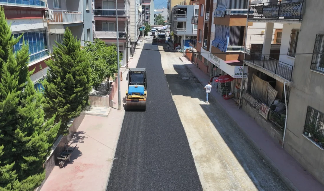 Manisa Büyükşehir Belediyesi, MASKİ Genel Müdürlüğü tarafından altyapı çalışmaları tamamlanan