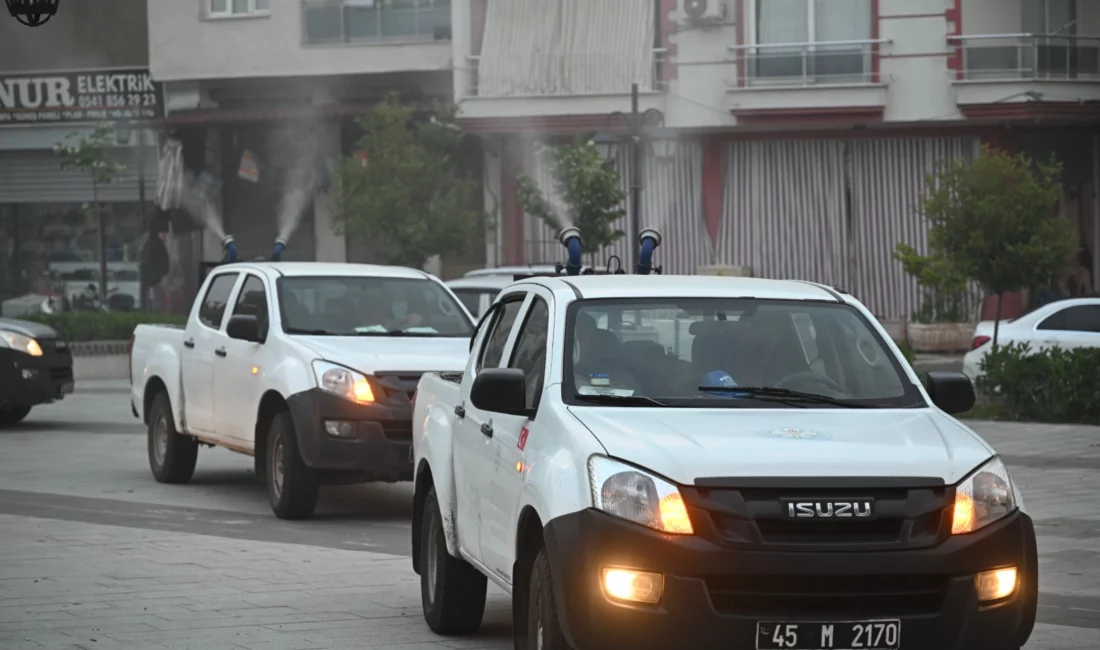Manisa Büyükşehir Belediyesi, yaz aylarında halk sağlığını korumak amacıyla vektörlerle