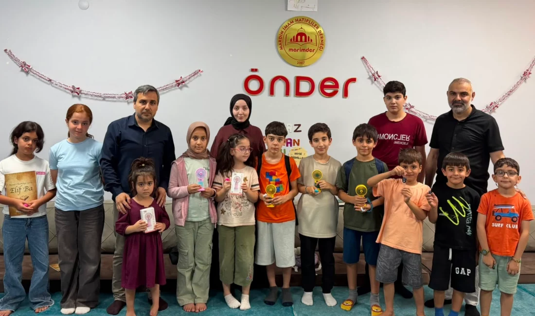 Mardin Önder İmam Hatipliler Derneği, Yaz Kur’an Kurslarında başarı göstererek