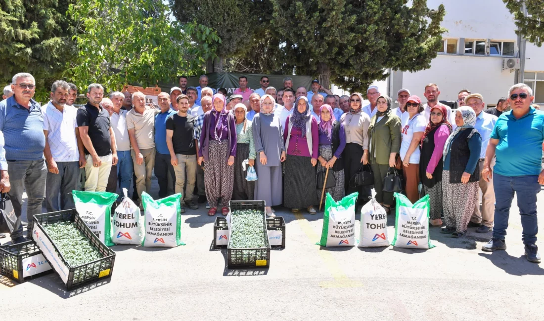 Mersin Büyükşehir Belediyesi; tarımsal üretimin sürdürülebilirliğini sağlamak, üreticilerin girdi maliyetlerini