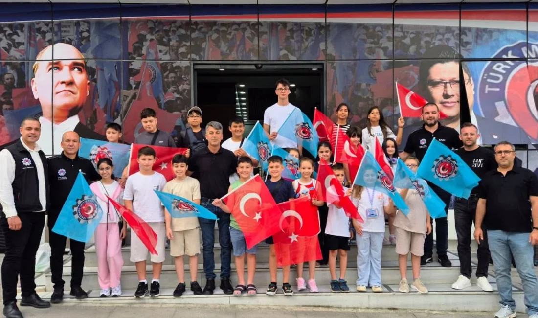 Türk Metal Çerkezköy Şubesi'nden 24. Metal Çocuk Kurultayı'na 20 çocuk