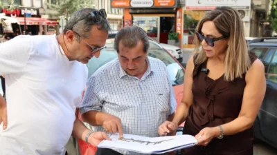 Tekirdağ Büyükşehir Belediye Başkanı Dr. Candan Yüceer, Çerkezköy’de altyapı çalışmaları