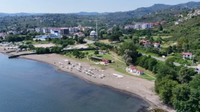 Ordu Büyükşehir Belediyesi bünyesine alınan Perşembe Kadınlar Plajı yapılan bakım,