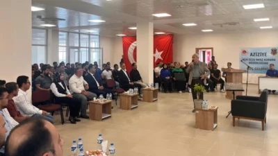 Aziziye Açık Ceza İnfaz Kurumu'nda şiir ve edebiyat söyleşi gerçekleştirildi.
