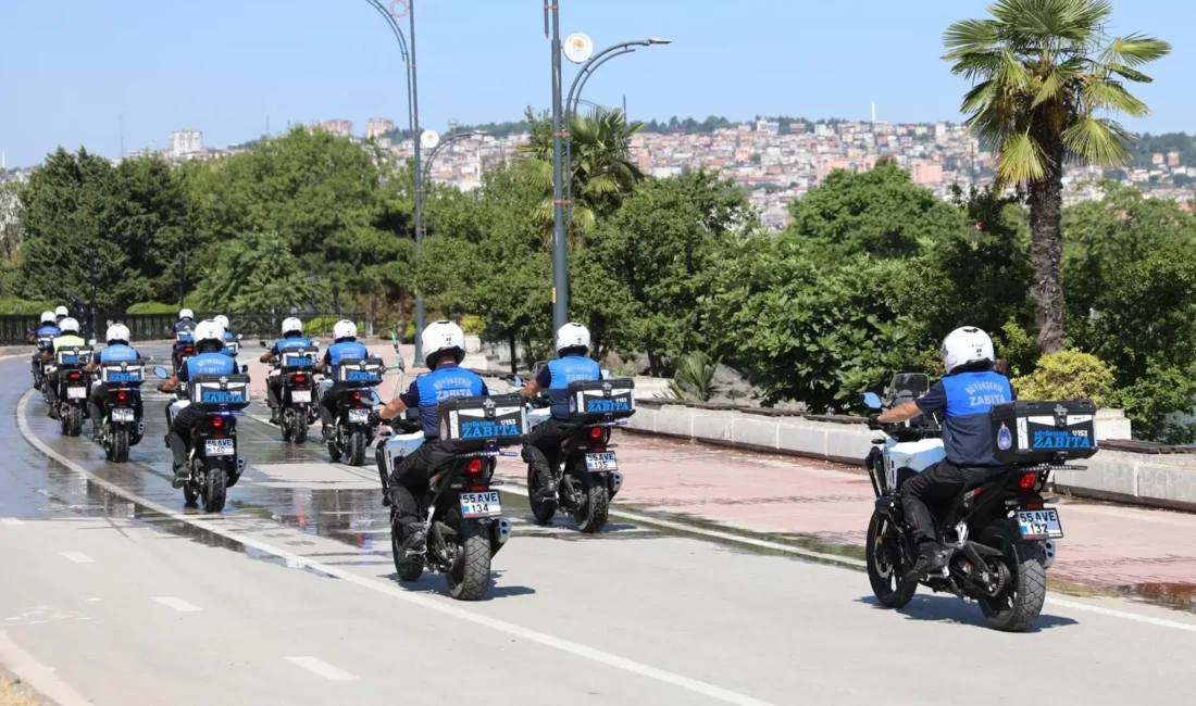 Samsun Büyükşehir Belediyesi, zabıta hizmetlerini daha hızlı ve etkili yürütmek