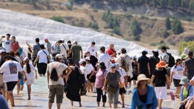 2. Uluslararası Pamukkale Açık Satranç Turnuvası kapsamında kente gelen 24