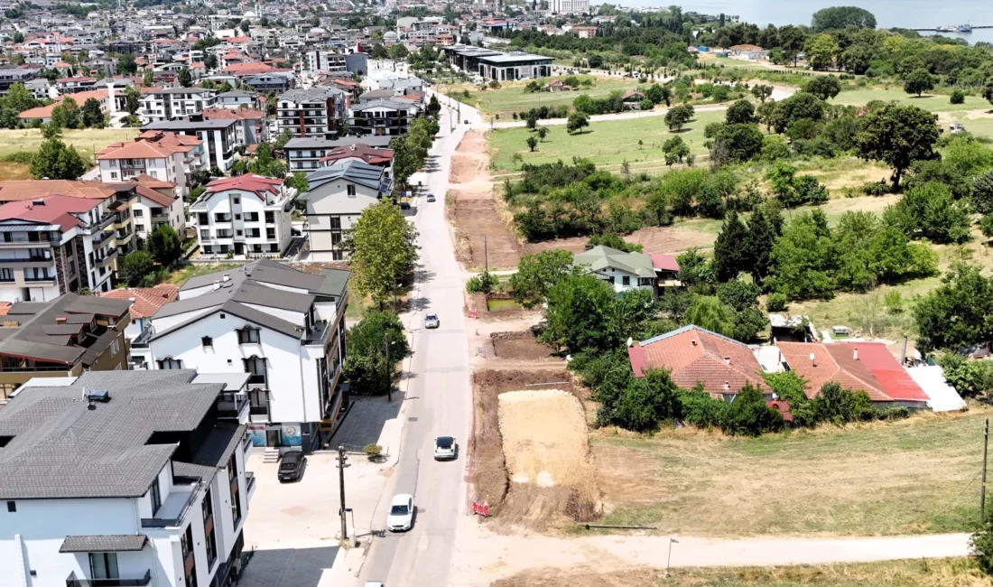 Kocaeli Büyükşehir Belediyesi, Başiskele’de D-130 Karayolu’na alternatif ulaşım güzergâhı oluşturacak