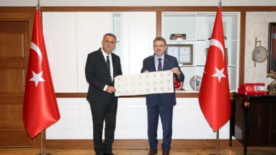 Trabzon Büyükşehir Belediyesi ile KKTC’nin Gazimağusa Belediyesi arasında imzalanan kardeş