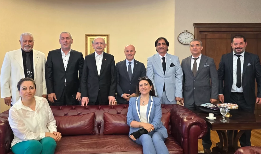 Uluslararası Basın Konfederasyonu yönetimi, CHP Genel Başkanı Kemal Kılıçdaroğlu’nu ziyaret