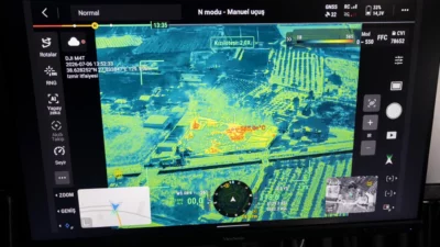 İzmir İtfaiyesi, yapay zeka destekli yeni nesil dron ile yangınlara