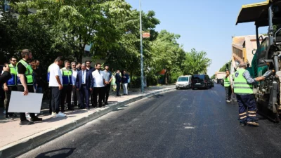 Bursa Büyükşehir Belediyesi Başkan Vekili Şahin Biba, Osmangazi ilçesine bağlı